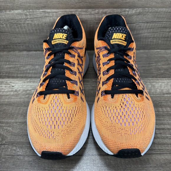 Nike Zoom Pegasus 32 Orange Womens US Size 9 EUR 40.5 749344-805 Running Shoes - Picture 2 of 10
